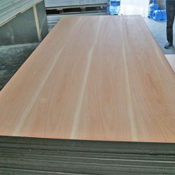 Hình ảnh gỗ mdf phủ veneer gõ đỏ
