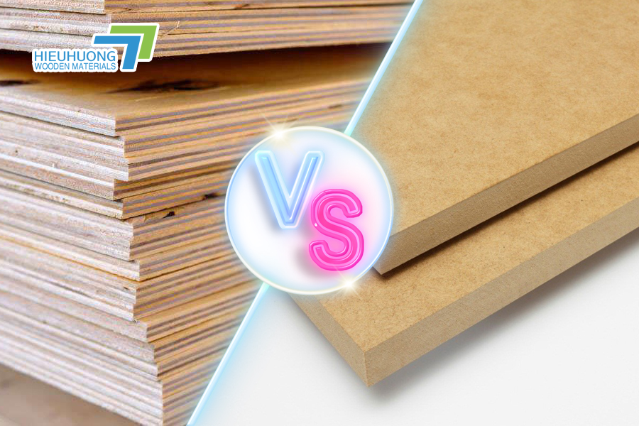 So sánh chất lượng gỗ Plywood và MDF