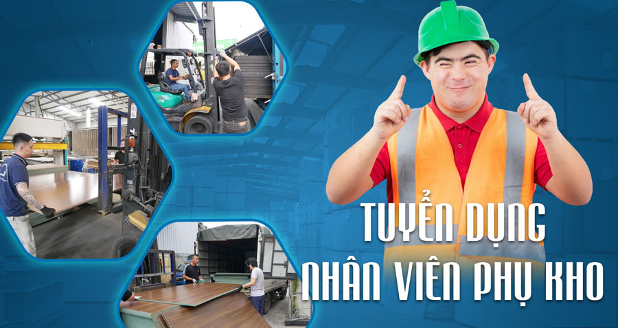 Tuyển dụng nhân viên phụ kho