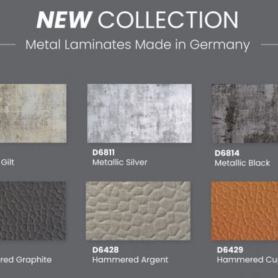 Ảnh đại diện bộ sưu tập laminate kim loại mới homapal