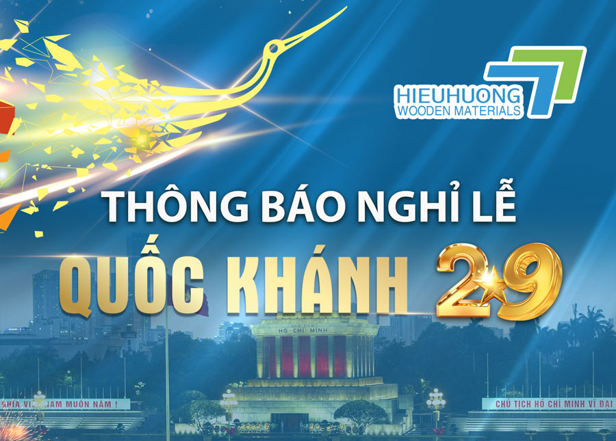 Thông báo nghỉ lễ Quốc Khánh 2-9