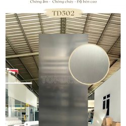 Tấm ốp tường than tre TD502