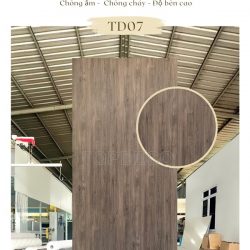 Tấm ốp tường than tre mã số TD07