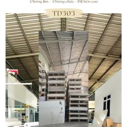 Tấm ốp tường than tre mã số TD303
