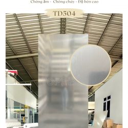 Tấm ốp tường than tre TD504