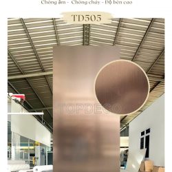Tấm ốp tường than tre TD505