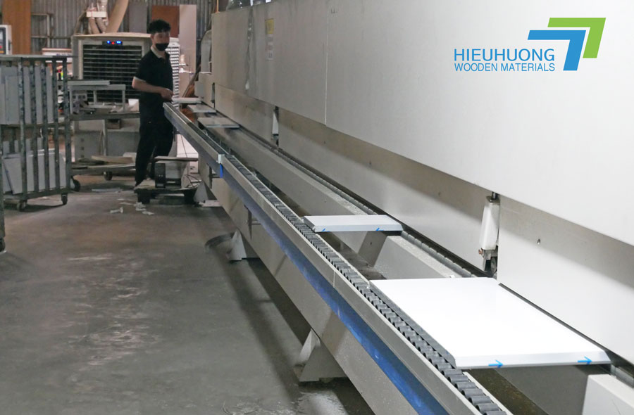 Máy dán cạnh Acrylic no line tại Hải Phòng