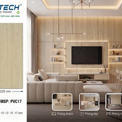 Hình ảnh tấm nhựa phủ màng PVC mã màu 17